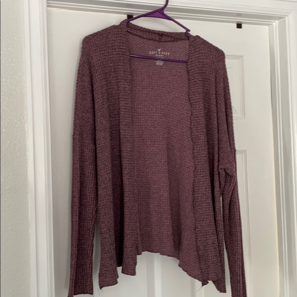 Soft Waffle Cardigan